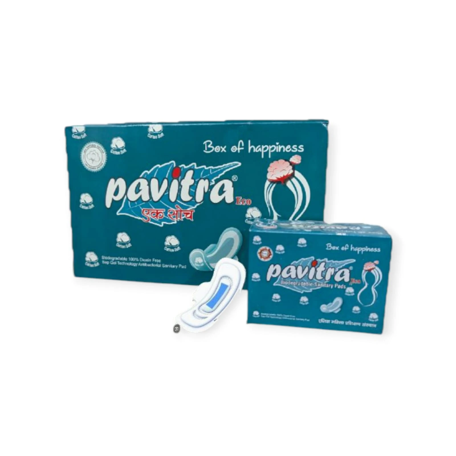 Bamboo fiber Premium sanitary pads